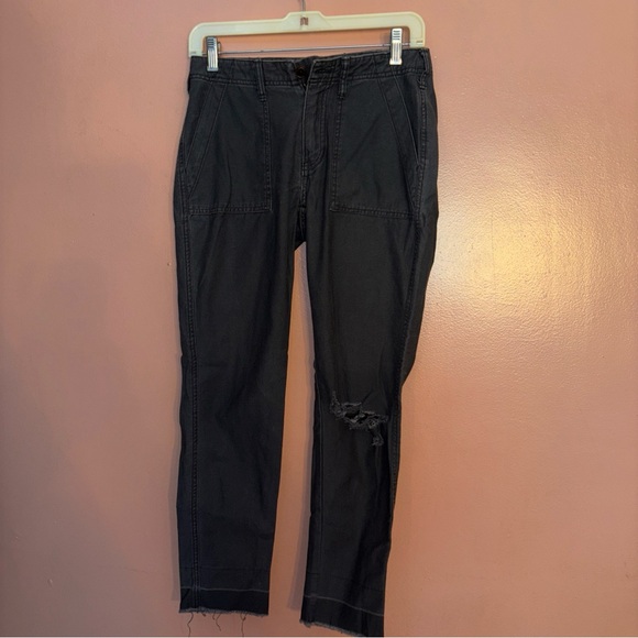 Abercrombie & Fitch Pants - Abercrombie Ames Low Rise Slim Boyfriend Utility Jean Size 24/00